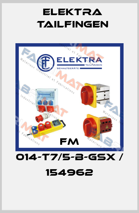 FM 014-T7/5-B-GSX / 154962 Elektra Tailfingen