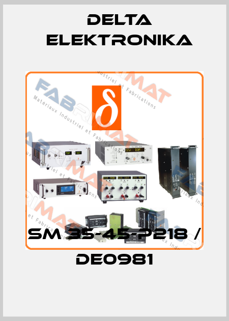 SM 35-45-P218 / DE0981 Delta Elektronika