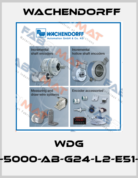 WDG 58B-5000-AB-G24-L2-E51-050 Wachendorff