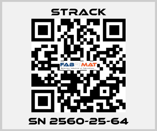 SN 2560-25-64 Strack