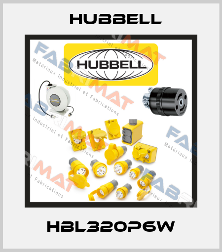HBL320P6W Hubbell
