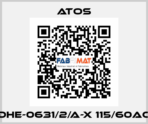 DHE-0631/2/A-X 115/60AC Atos