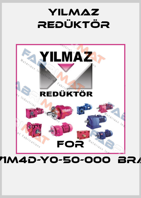 For 2EC071M4D-Y0-50-000　bracket Yılmaz Redüktör