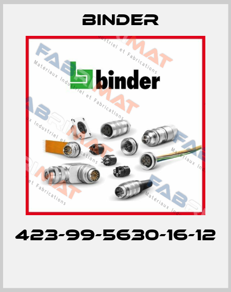 423-99-5630-16-12  Binder