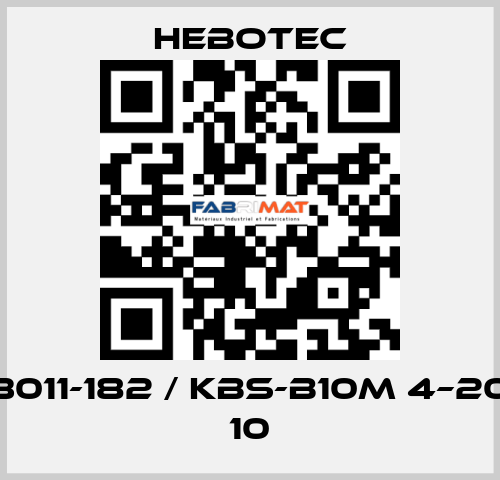 3011-182 / KBS-B10M 4–20 10 HEBOTEC