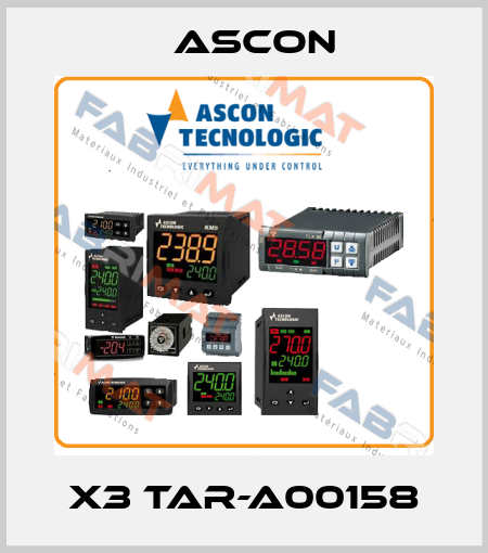 X3 TAR-A00158 Ascon