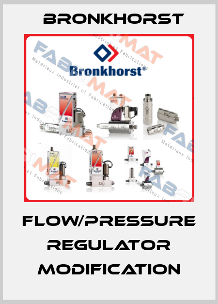 Flow/Pressure Regulator Modification Bronkhorst