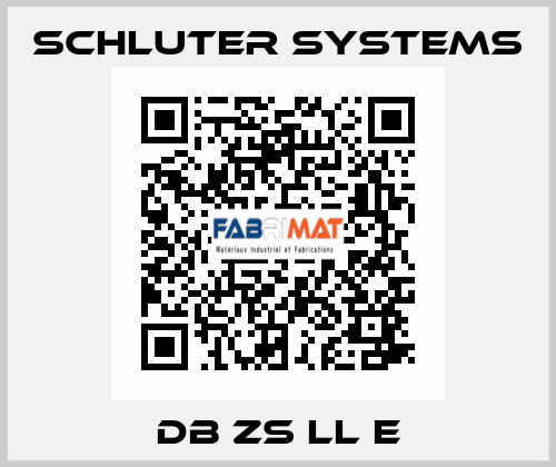 DB ZS LL E Schluter Systems