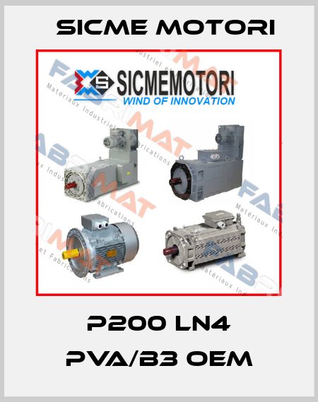P200 LN4 PVA/B3 OEM Sicme Motori