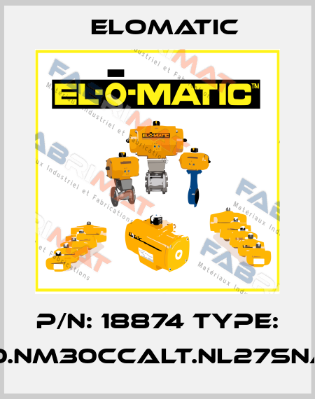 P/N: 18874 Type: FS0350.NM30CCALT.NL27SNA.00XX Elomatic