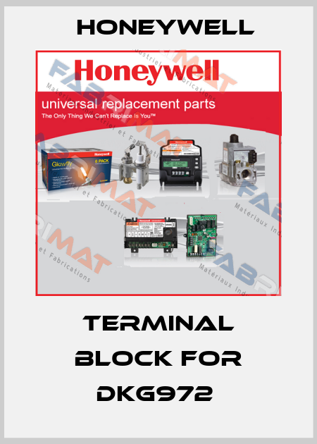 TERMINAL BLOCK FOR DKG972  Honeywell