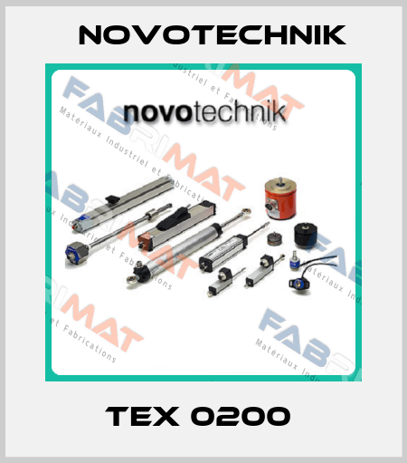 TEX 0200  Novotechnik