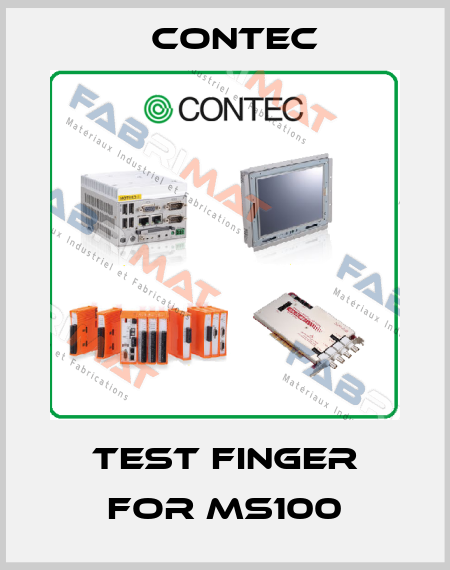 test finger for MS100 Contec
