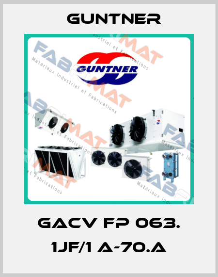 GACV FP 063. 1JF/1 A-70.A Guntner