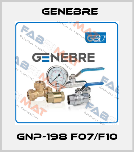 GNP-198 F07/F10 Genebre