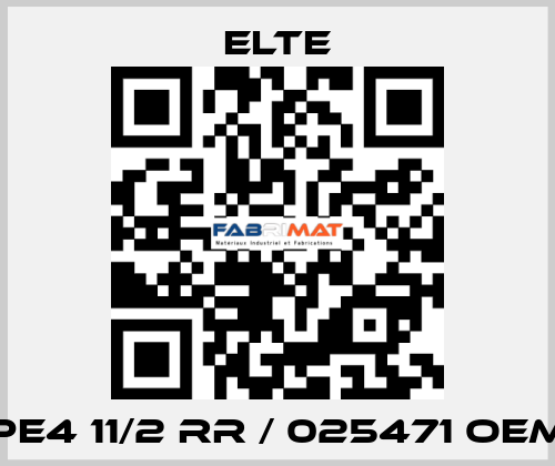 PE4 11/2 RR / 025471 OEM Elte
