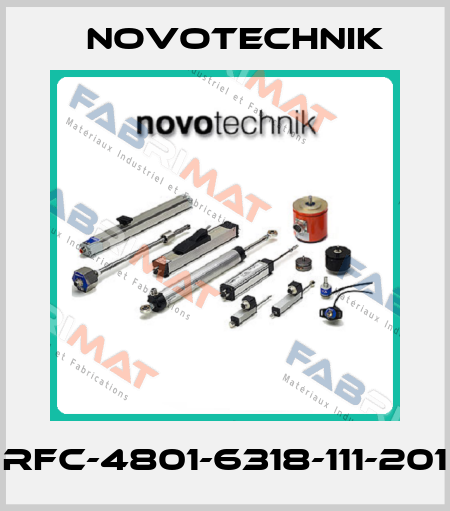 RFC-4801-6318-111-201 Novotechnik