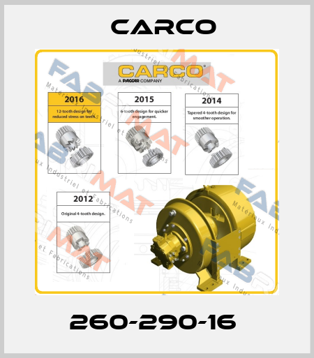 260-290-16  Carco