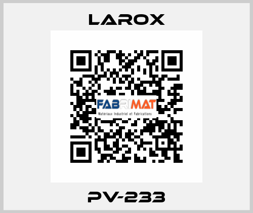 PV-233 Larox