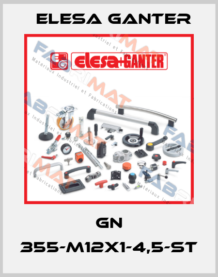 GN 355-M12X1-4,5-ST Elesa Ganter