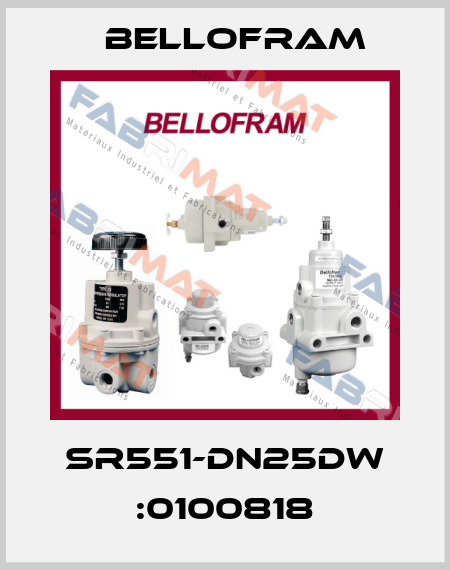 SR551-DN25DW :0100818 Bellofram