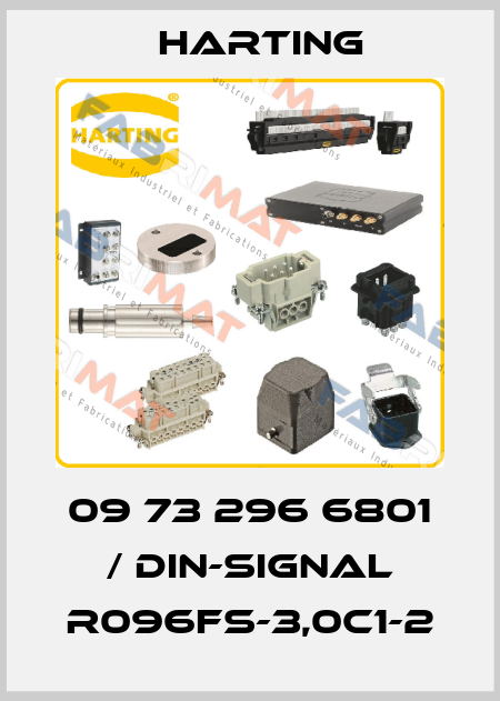 09 73 296 6801 / DIN-Signal R096FS-3,0C1-2 Harting