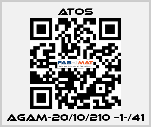 AGAM-20/10/210 –1-/41 Atos