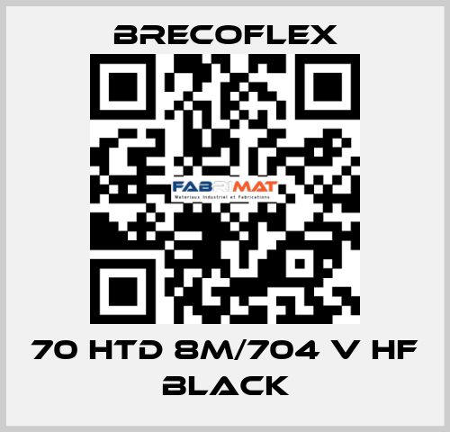 70 HTD 8M/704 V HF Black Brecoflex