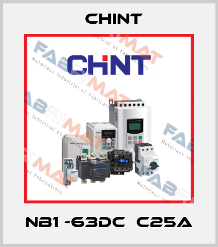 NB1 -63DC  C25A Chint