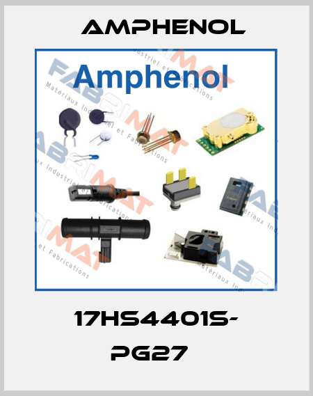 17HS4401S- PG27   Amphenol