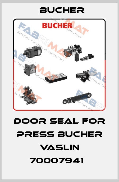 Door seal for press Bucher Vaslin 70007941   Bucher