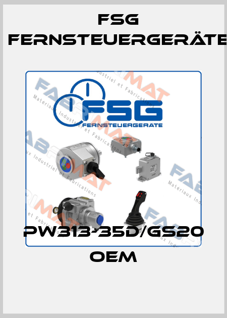 PW313-35d/GS20 oem FSG Fernsteuergeräte