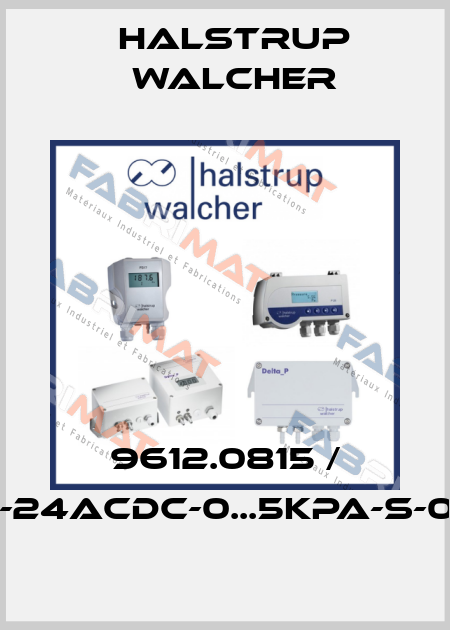 9612.0815 / P26-4-24ACDC-0...5kPa-S-0-0-0-0 Halstrup Walcher