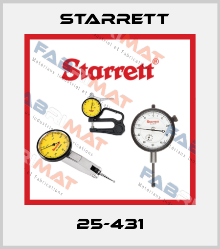 25-431 Starrett