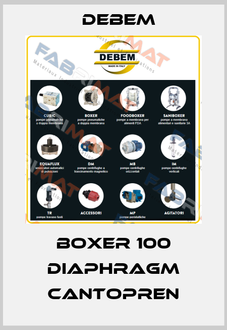 BOXER 100 DIAPHRAGM CANTOPREN Debem