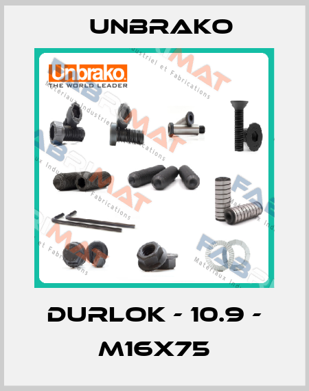 DURLOK - 10.9 - M16x75 Unbrako