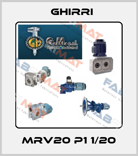 MRV20 P1 1/20 Ghirri