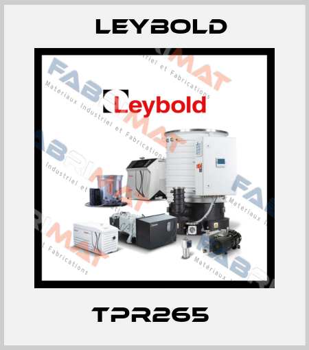 TPR265  Leybold