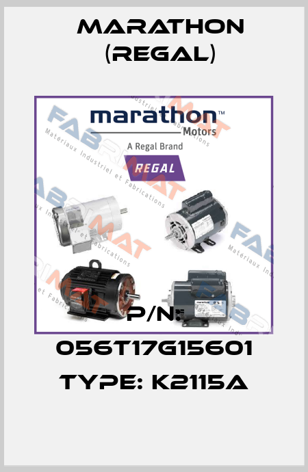 p/n: 056T17G15601 type: K2115A Marathon (Regal)
