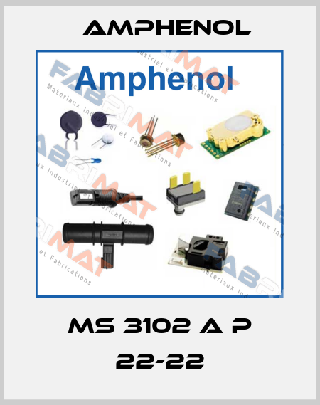 MS 3102 A P 22-22 Amphenol