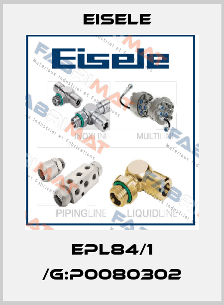 EPL84/1 /G:P0080302 Eisele