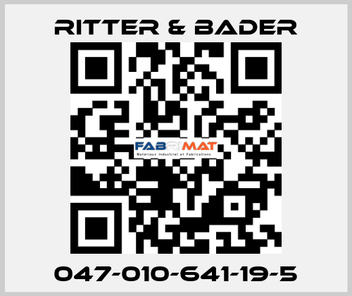 047-010-641-19-5 Ritter & Bader