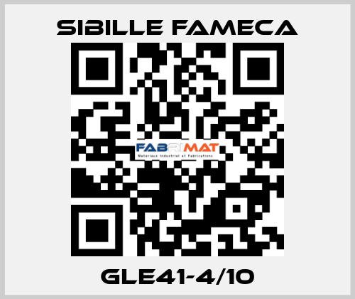 GLE41-4/10 Sibille Fameca