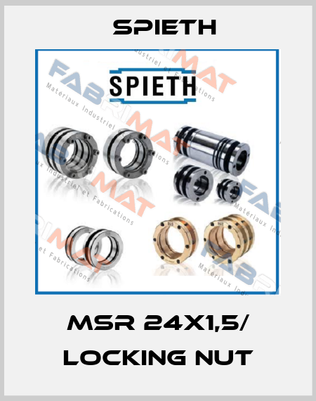 MSR 24x1,5/ locking nut Spieth