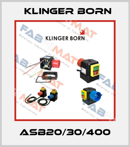 ASB20/30/400 Klinger Born