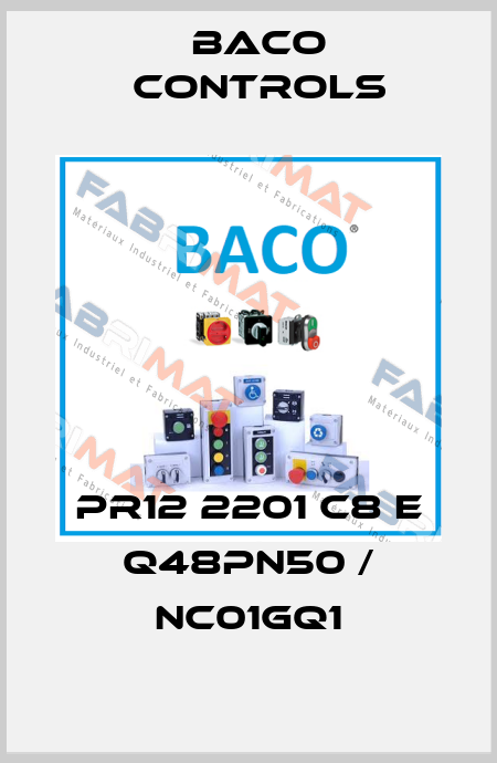 PR12 2201 C8 E Q48PN50 / NC01GQ1 Baco Controls