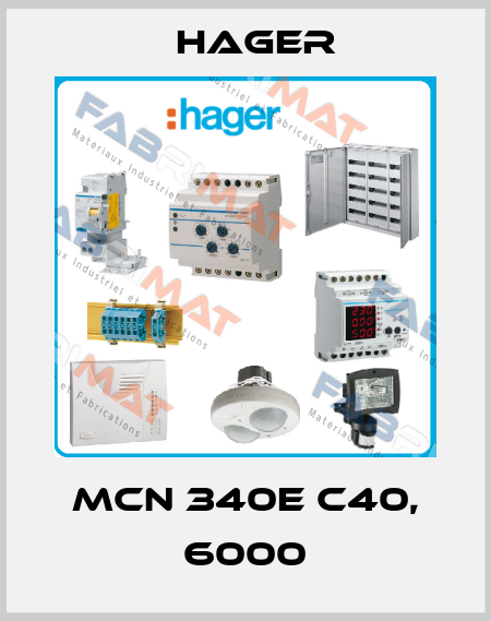 MCN 340E C40, 6000 Hager