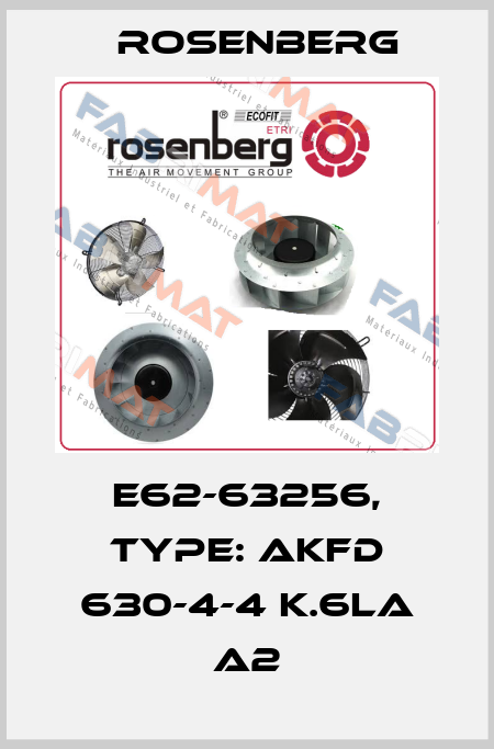 E62-63256, Type: AKFD 630-4-4 K.6LA A2 Rosenberg