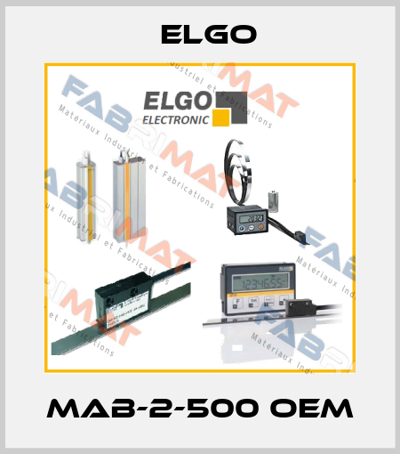 MAB-2-500 OEM Elgo