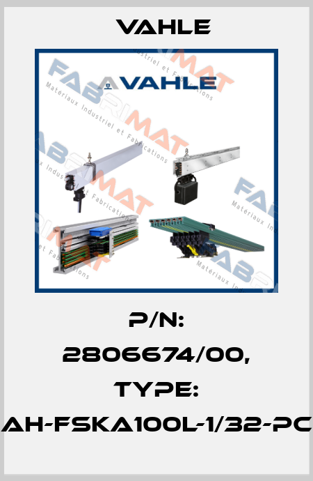 P/n: 2806674/00, Type: AH-FSKA100L-1/32-PC Vahle